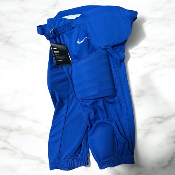 The Nike Dri-FIT Recruit Integrated 3.0 Football Pants in royal blue - Picture 7 of 10